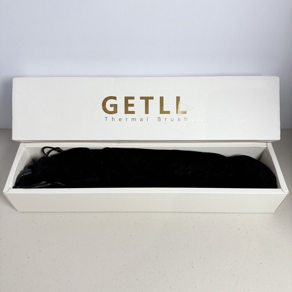 GETLL PRO360 Ionic Thermal Hair Brush 1.5" Barrel Curling Iron Anti-Frizz Rapid